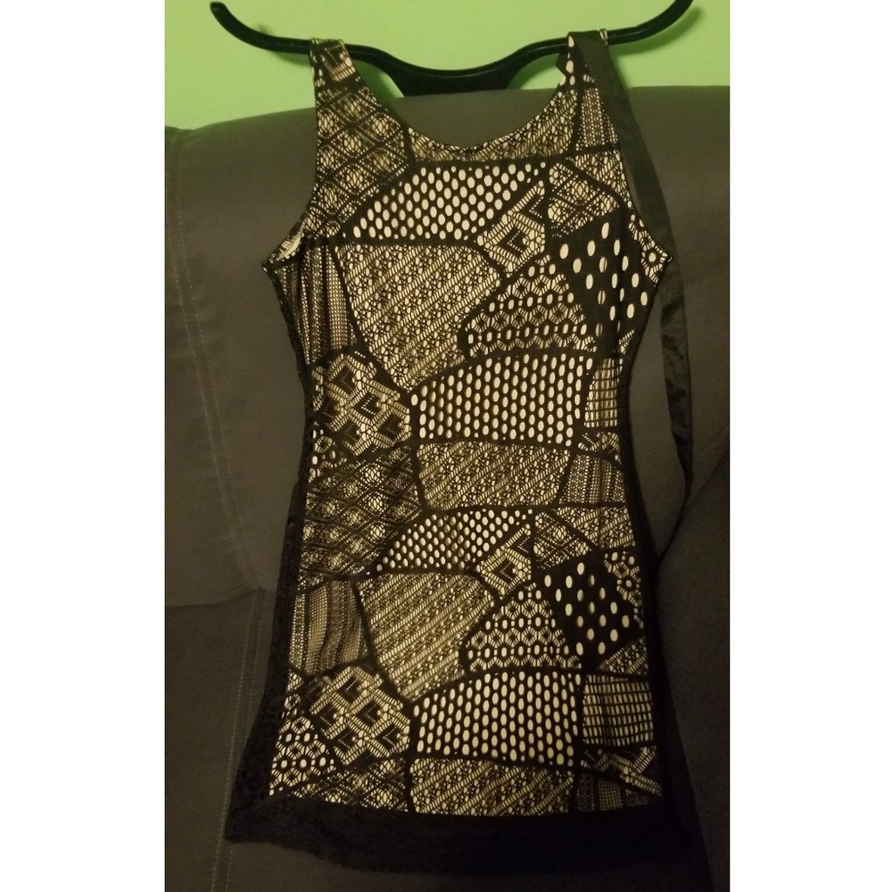 Pinky Black lace dress size S
